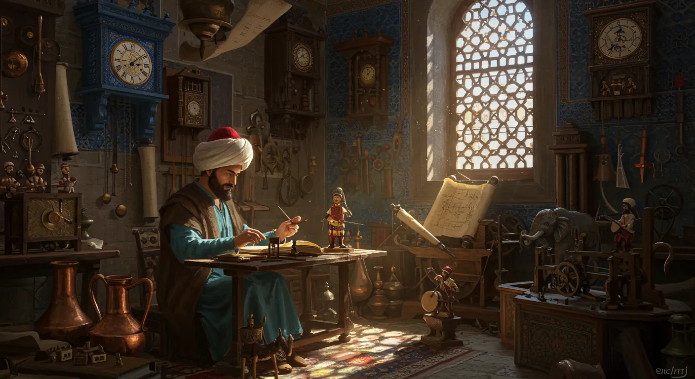 ابن الرزاز الجزرى رائد الاختراعات الهندسية