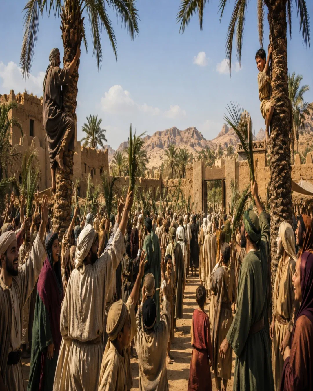 الحالة النفسية للمسلمين في المدينة لحظة وصول سيدنا محمد صلى الله عليه وسلم وظهور النور المحمدي