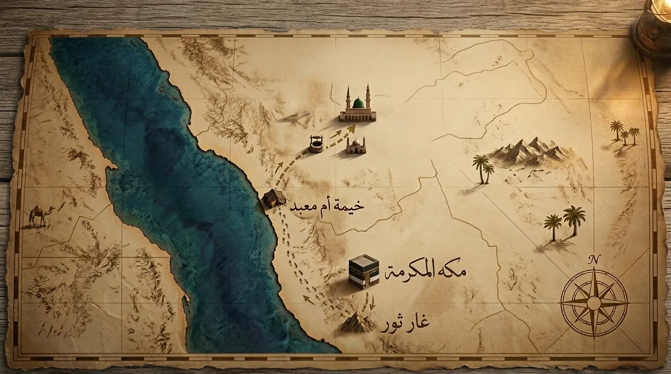 التخطيط الاستراتيجيّ في الهجرة النبوية