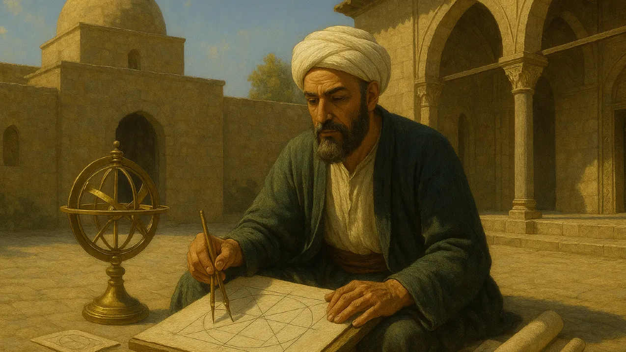 ابن الأفلح رائد علم المثلثات الكرية