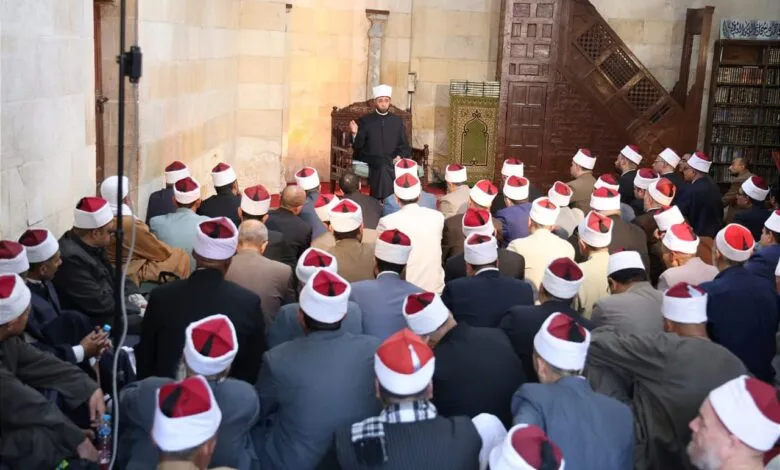 وزير الأوقاف يتفقد مسجد وضريح الإمام الليث بن سعد بالقاهرة