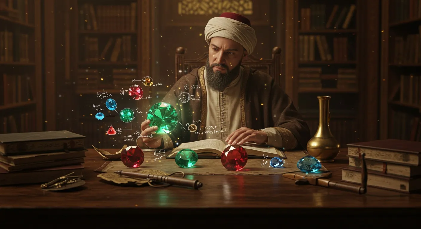 من إبداعات المسلمين في الخواص الطبية للأحجار الكريمة (التيفاشي)