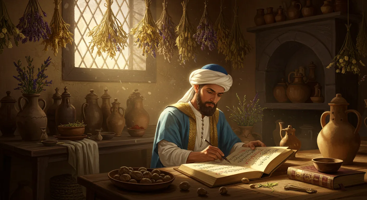 من إبداعات المسلمين في علم الصيدلة أحمد الغافقي
