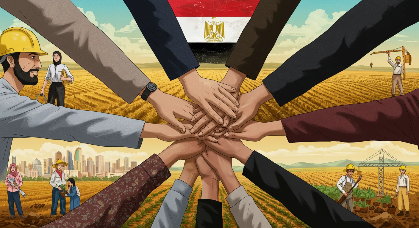 يدًا بيد نبني الوطن