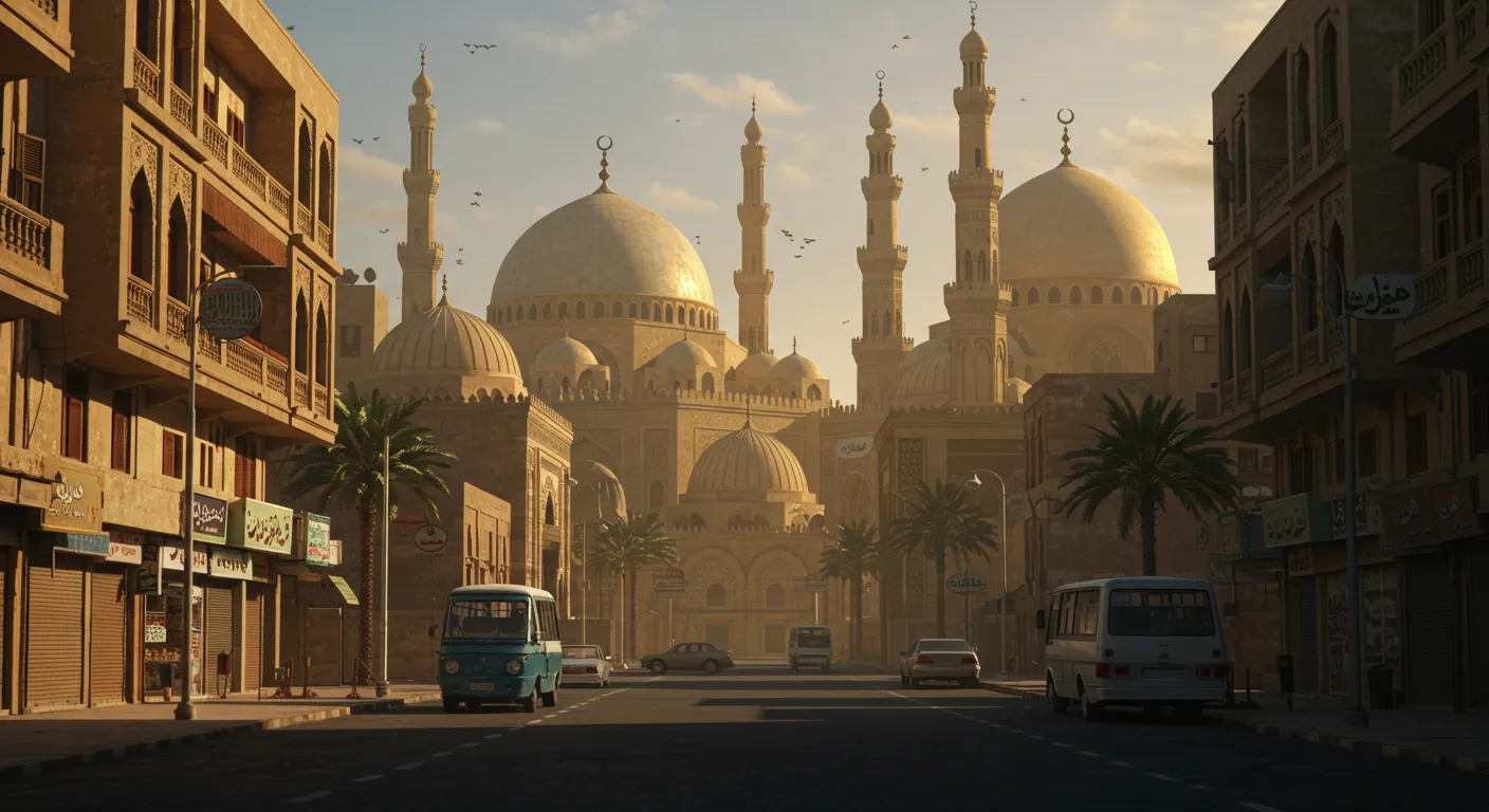 المآذن والقباب
