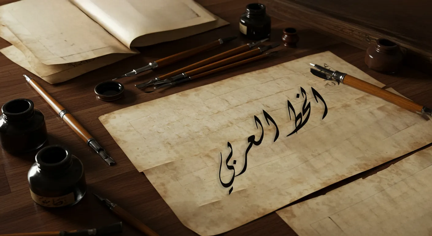 تطور أنواع الخط العربي