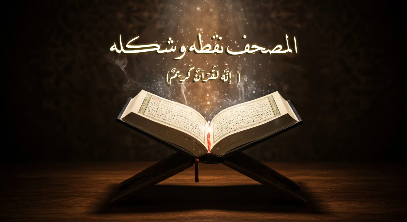 المصحف نقطه وشكله