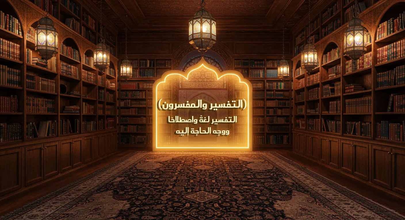 التفسير والمفسرون .. التفسير لغةً واصطلاحًا ووجه الحاجة إليه