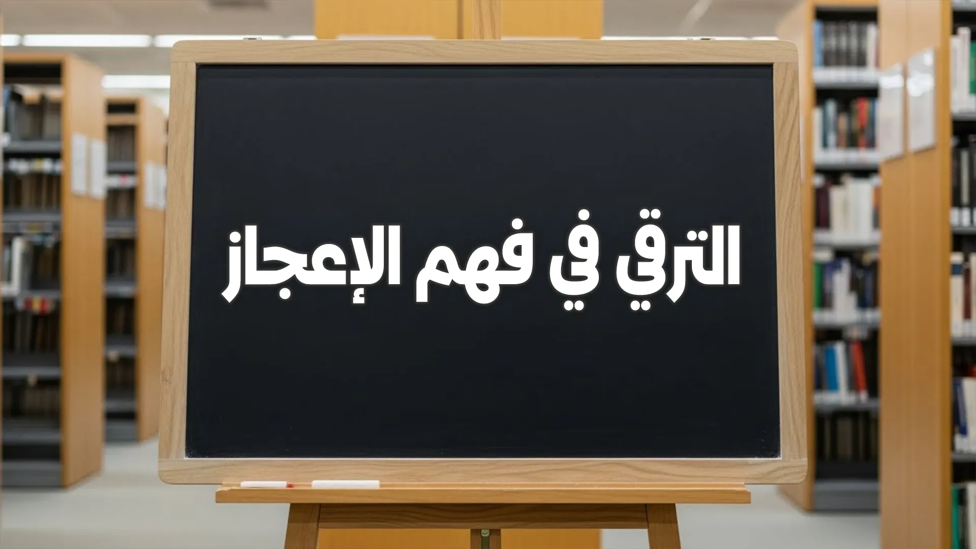 الترقي في فهم الإعجاز العلمي للقرآن الكريم