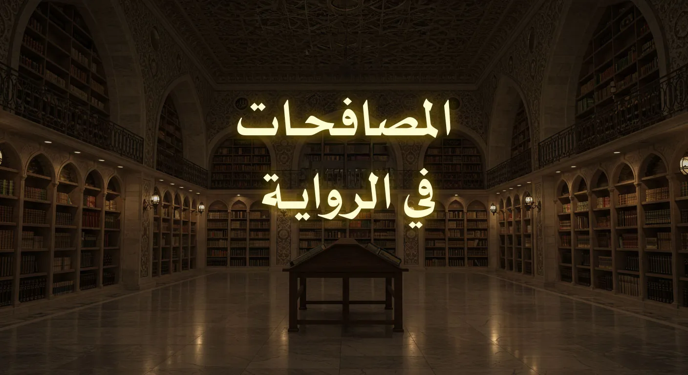 المصافحات في الرواية