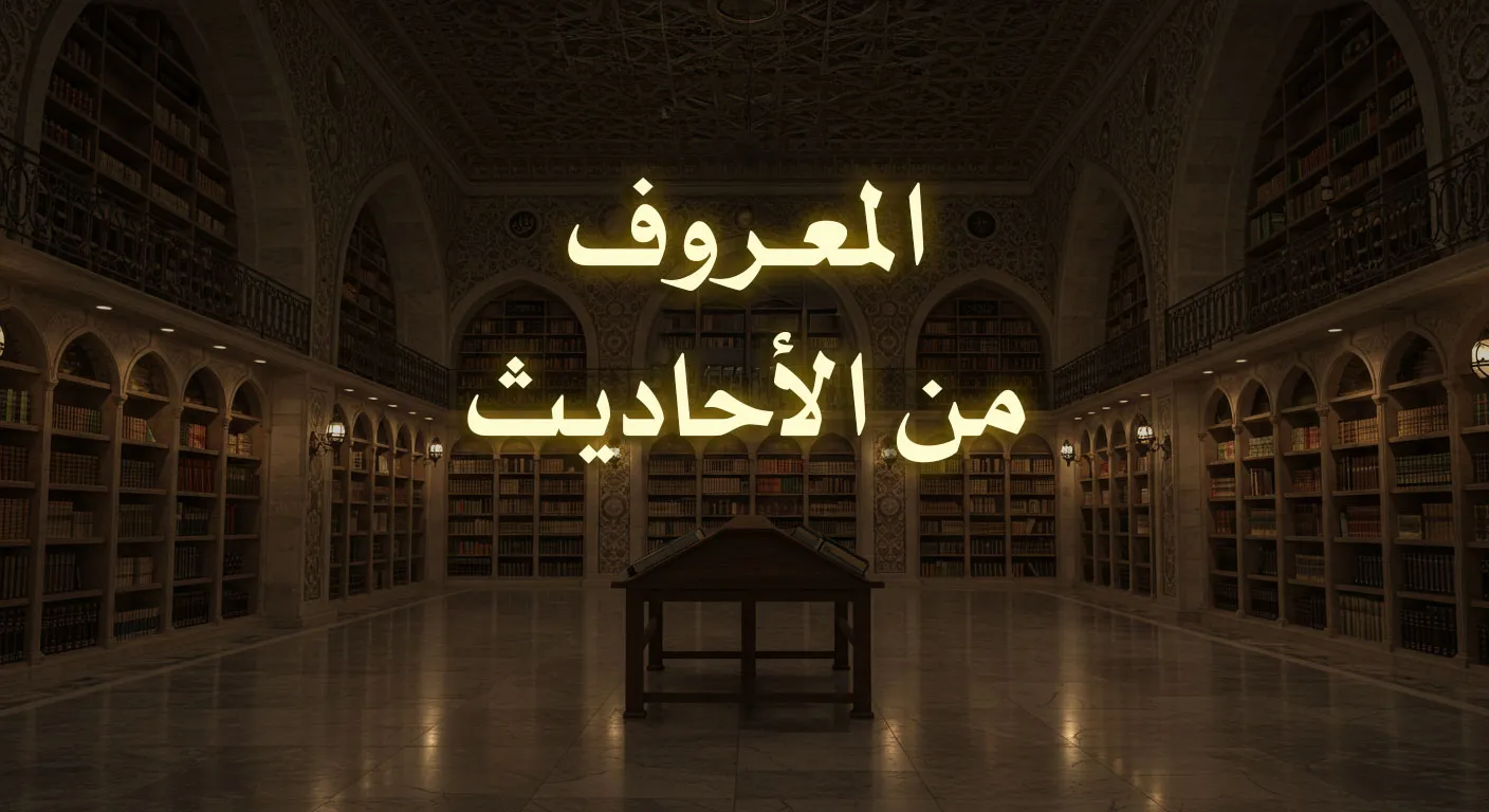 المعروف من الأحاديث