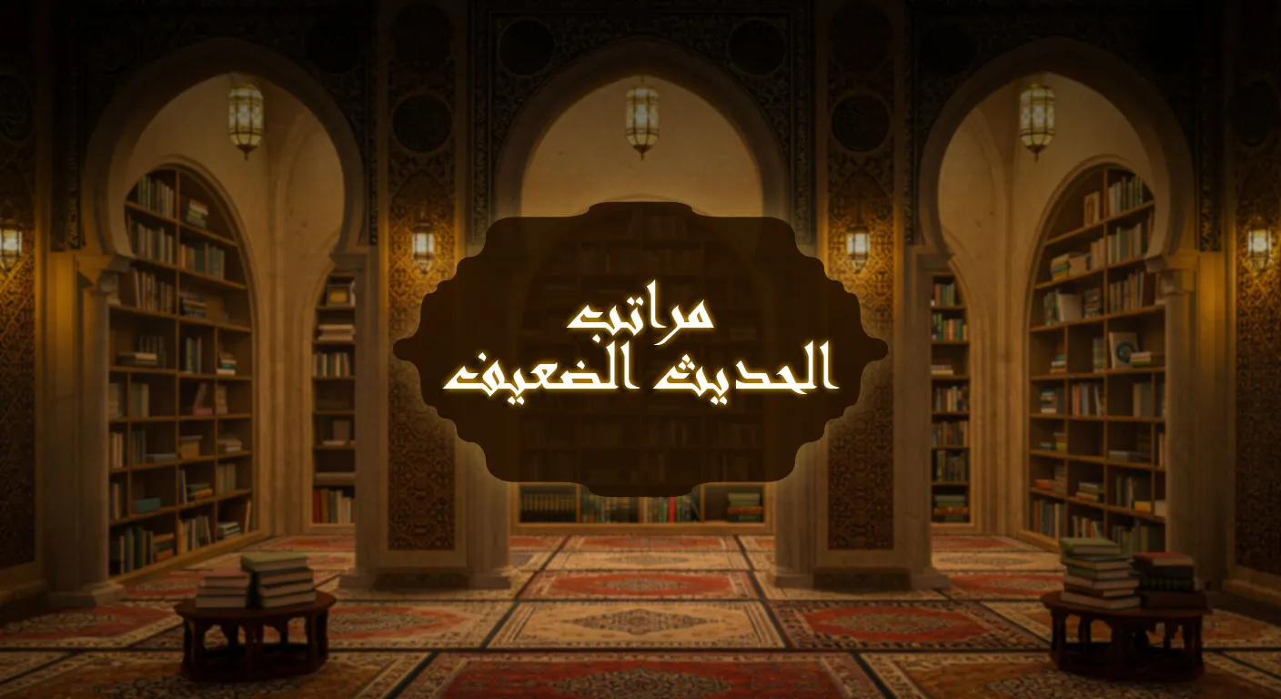 مراتب الحديث الضعيف