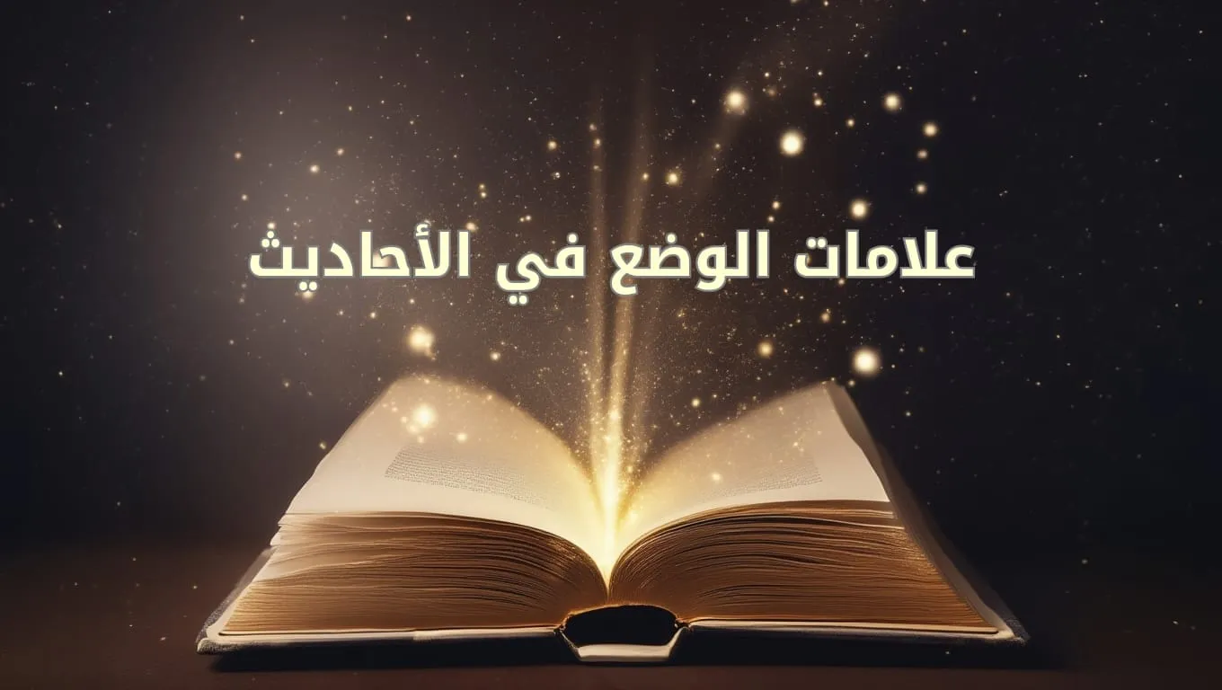 علامات الوضع في الأحاديث
