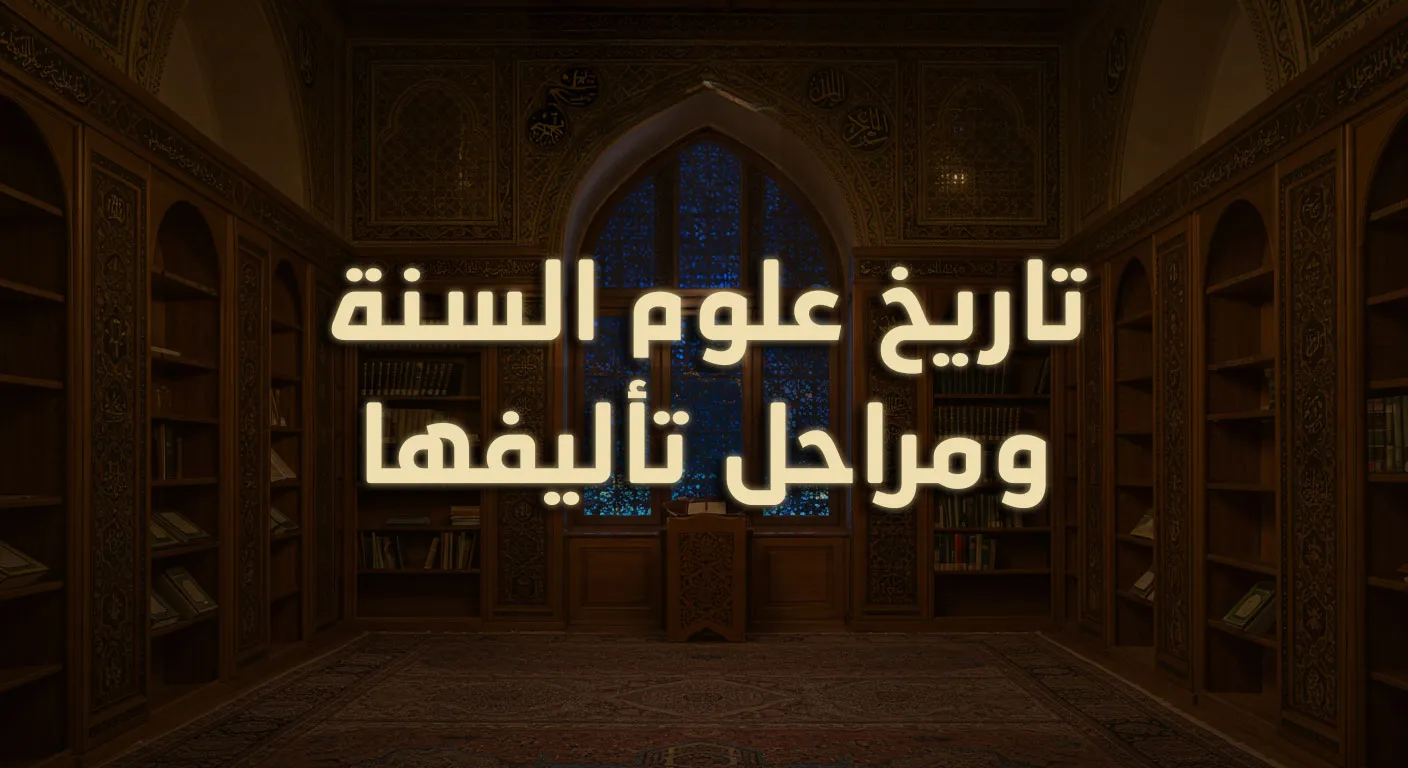 تاريخ علوم السنة ومراحل تأليفها