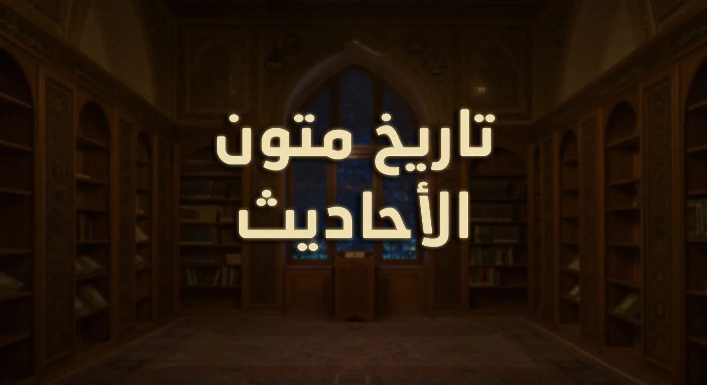 تاريخ متون الأحاديث