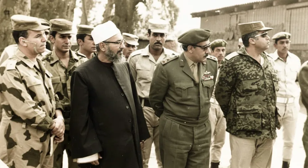 الإمام عبد الحليم محمود ونصر السادس من أكتوبر