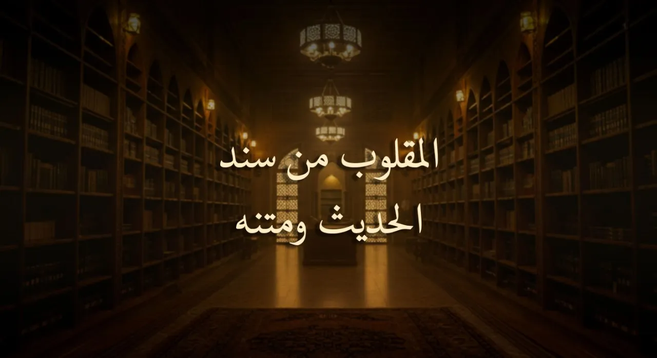 المقلوب من سند الحديث ومتنه