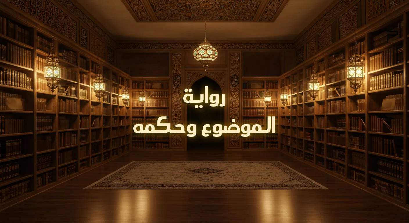 رواية الموضوع وحكمه