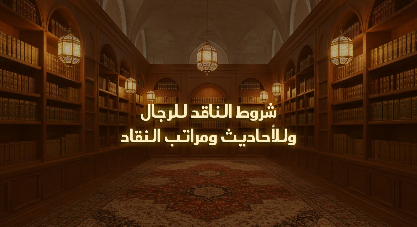 شروط الناقد للرجال وللأحاديث ومراتب النقاد