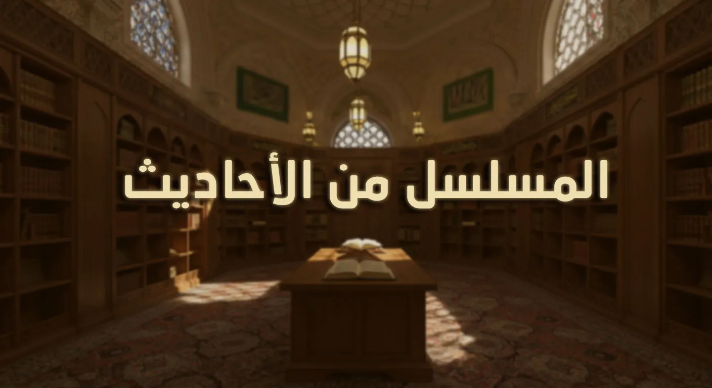 المسلسل من الأحاديث