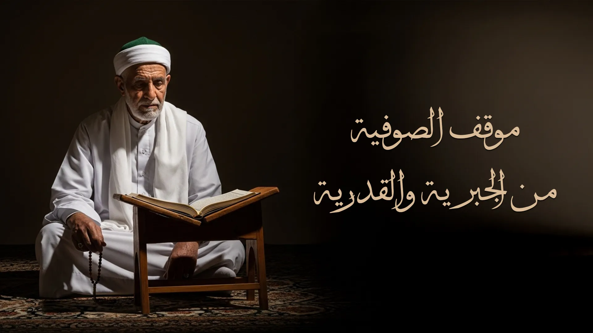 موقف الصوفية من الجبرية والقدرية