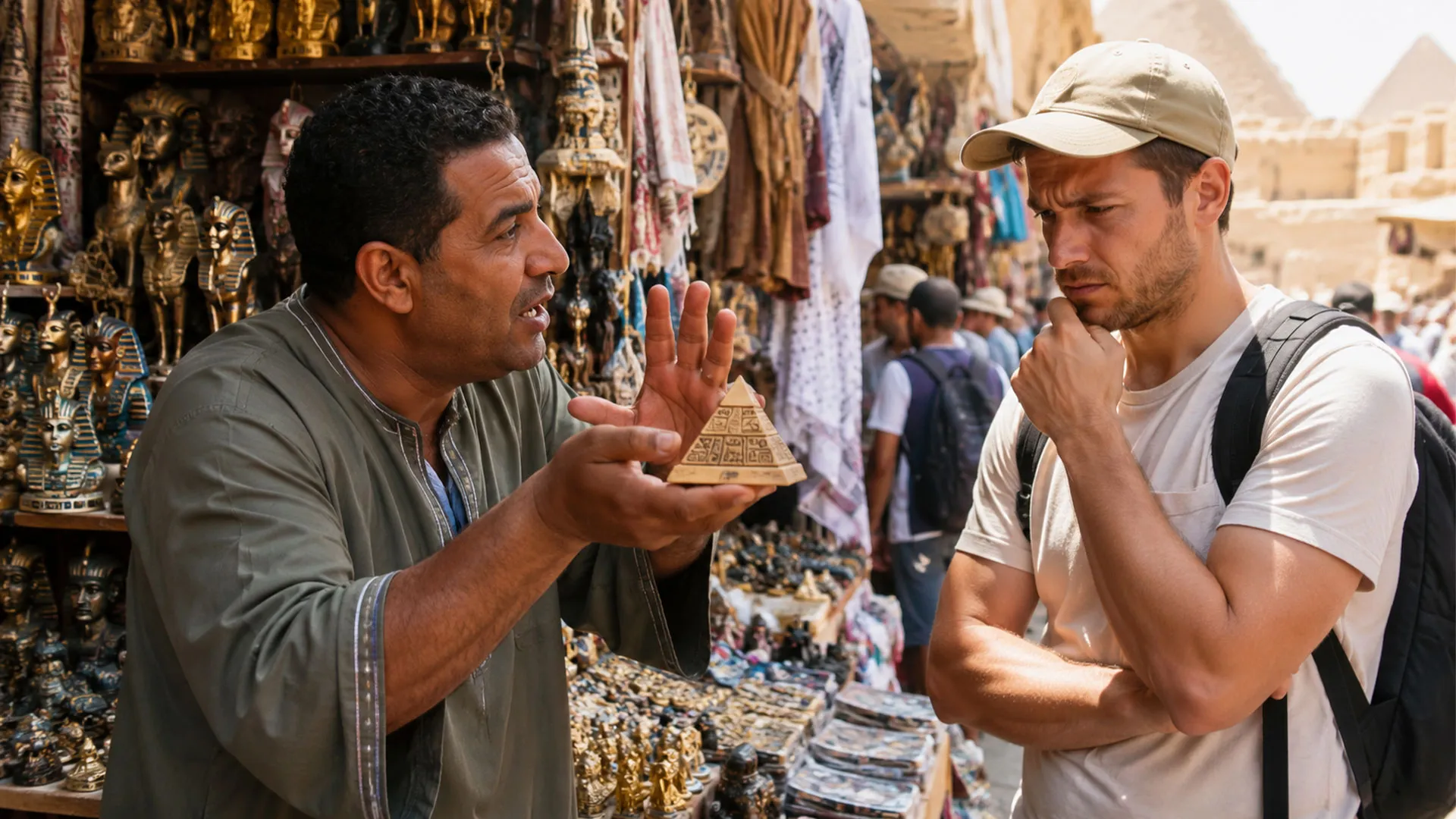 التعامل غير اللائق مع السياح