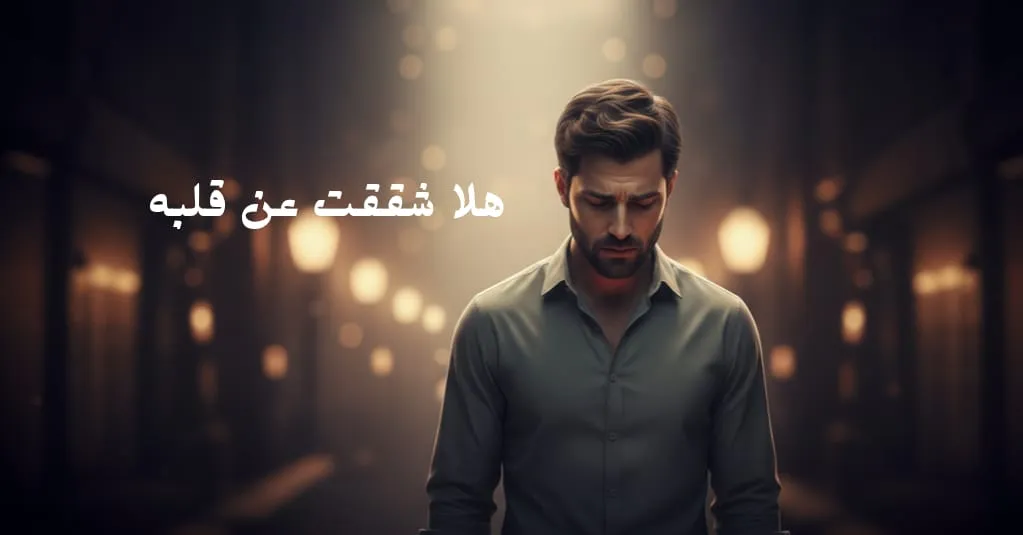 هلا شققتَ عن قلبهِ
