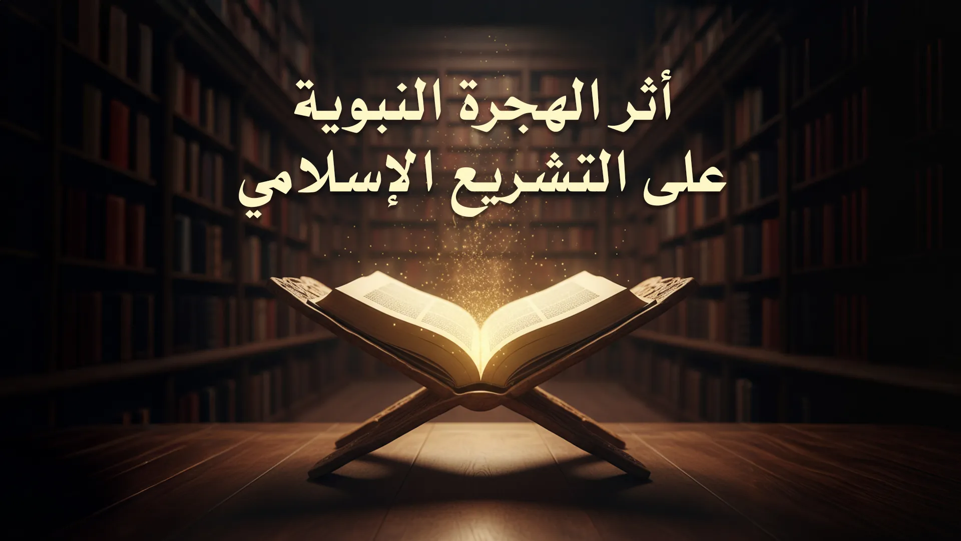 أثر الهجرة النبوية على التشريع الإسلامي