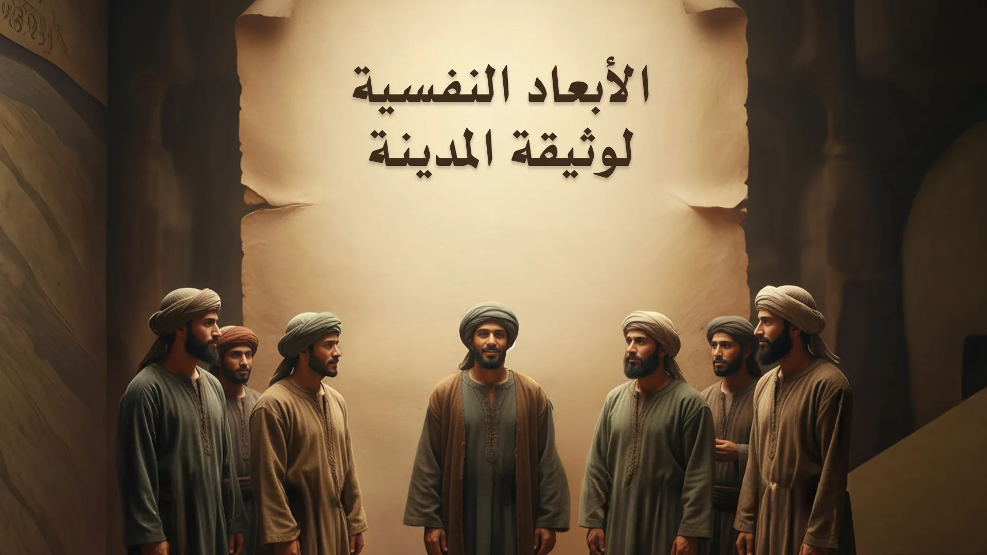 الأبعاد النفسية لوثيقة المدينة