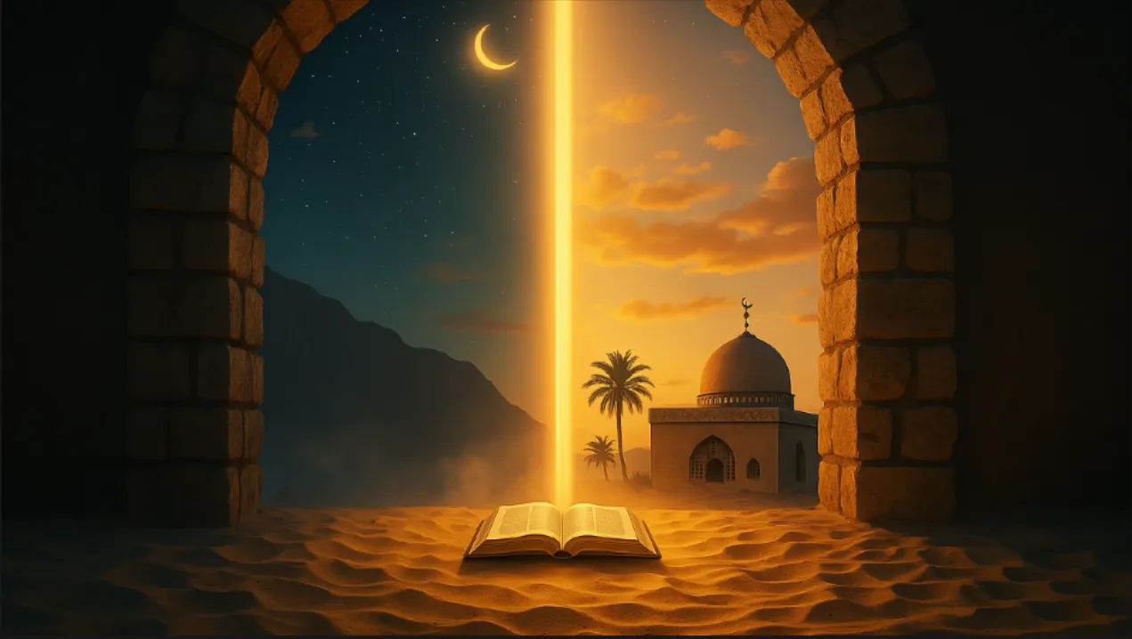 الوحي الشريف قبل الهجرة وبعدها