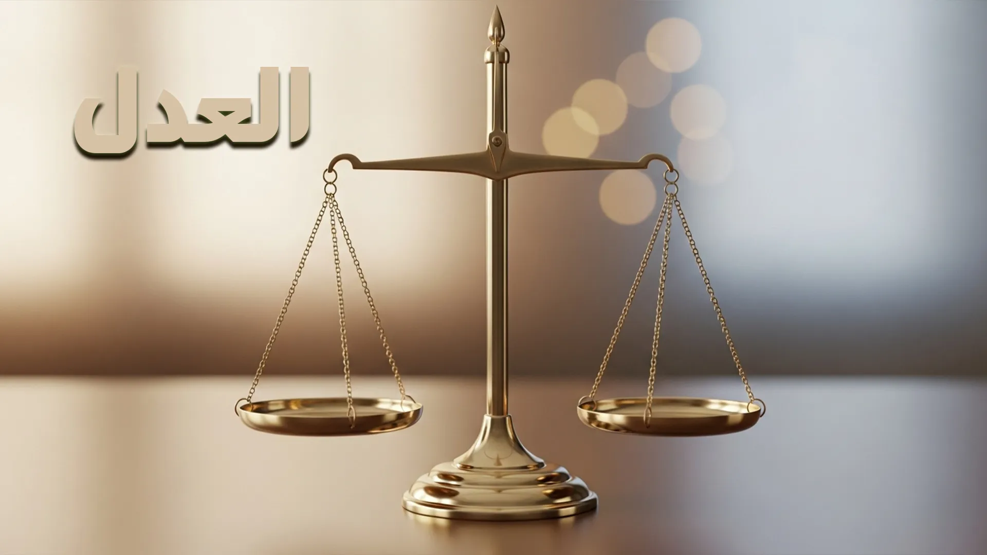 الـعــدل
