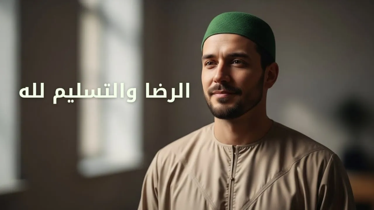 الرضا والتسليم لله