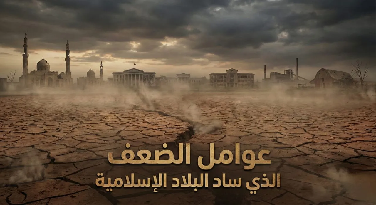 عوامل الضعف الذي ساد البلاد الإسلامية