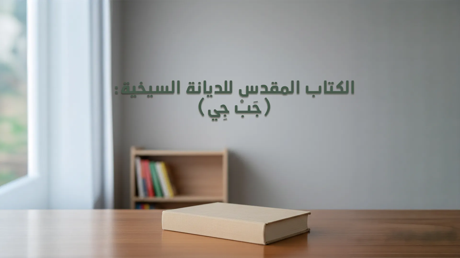الكتاب المقدس للديانة السيخية: (جب جي)