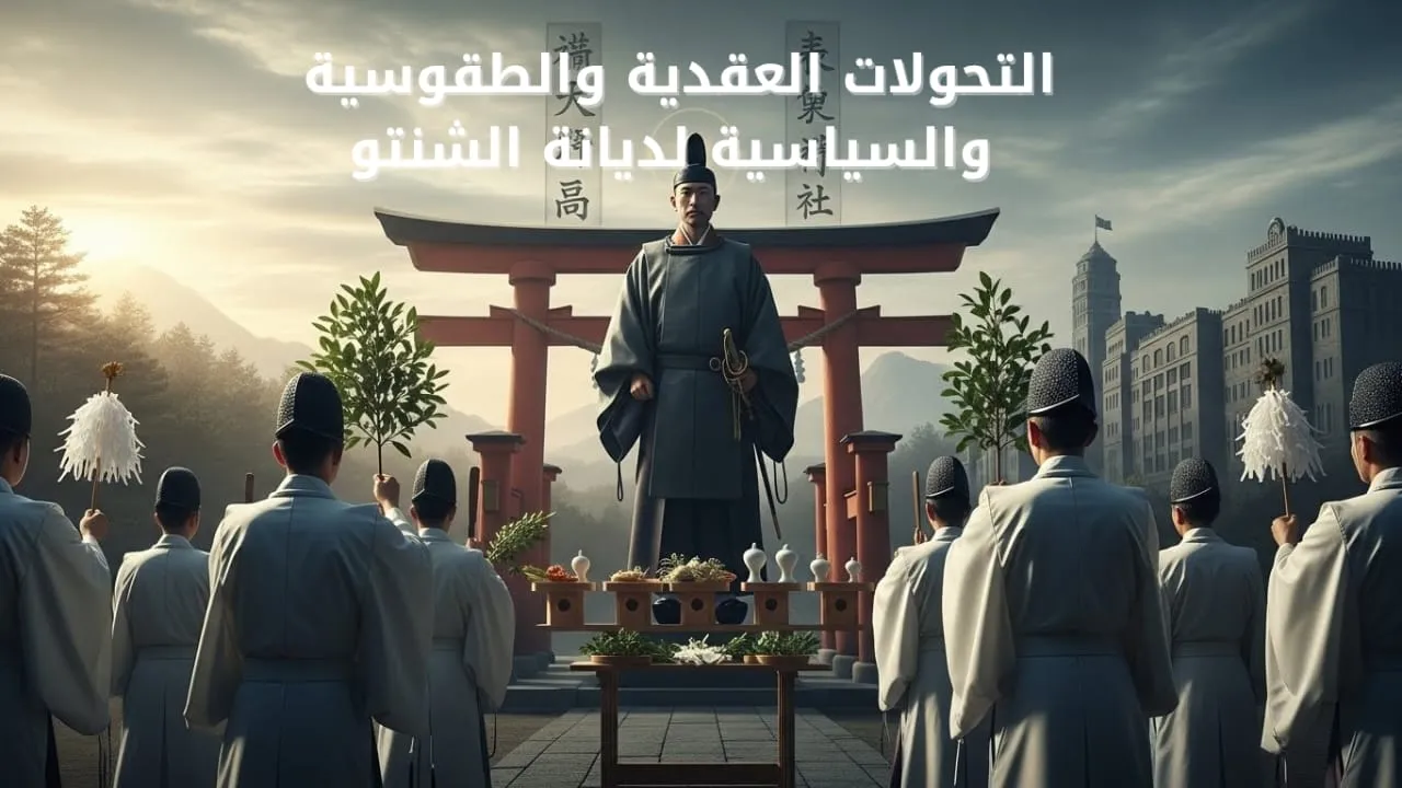 التحولات العقدية والطقوسية والسياسية لديانة الشنتو