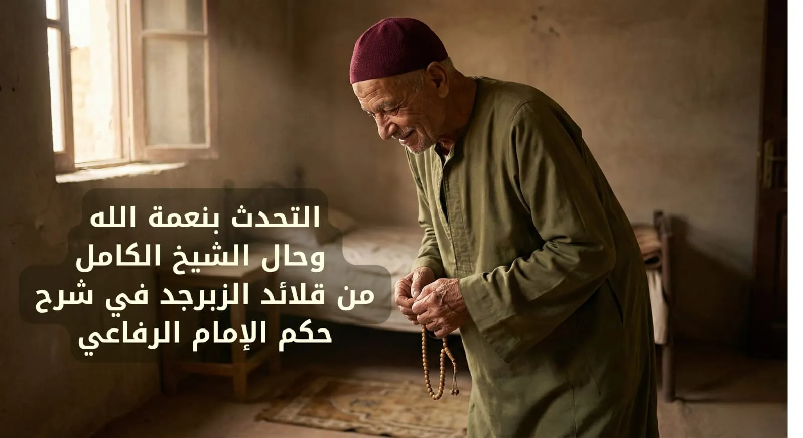 التحدث بنعمة الله وحال الشيخ الكامل من قلائد الزبرجد في شرح حكم الإمام الرفاعي