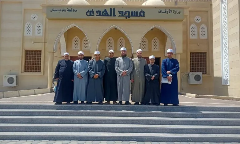 تسيير قافلة الأزهر والأوقاف إلى محافظات (الوادي الجديد- الغربية-جنوب سيناء)