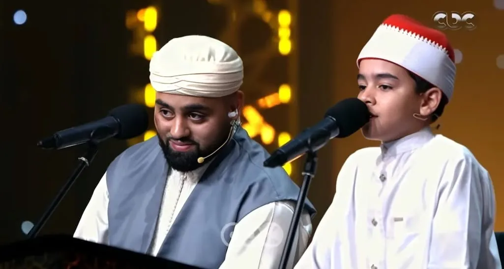 تلاوة مشتركة بين المتسابق محمد القلاجي والقارئ محمد أيوب  الحلقة الثامنة عشرة دولة التلاوة
