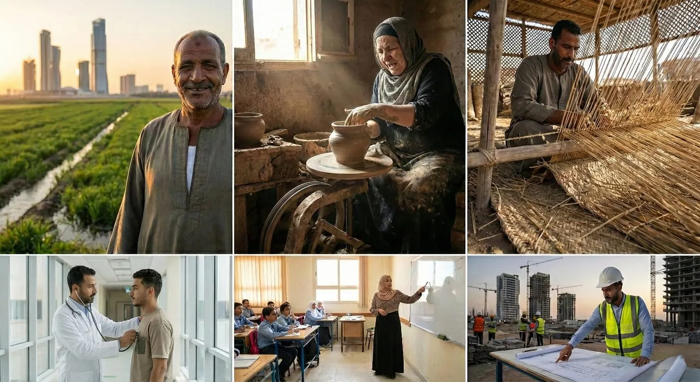 المهنُ في الإسلامِ طريقُ العمرانِ والإيمانِ معًا