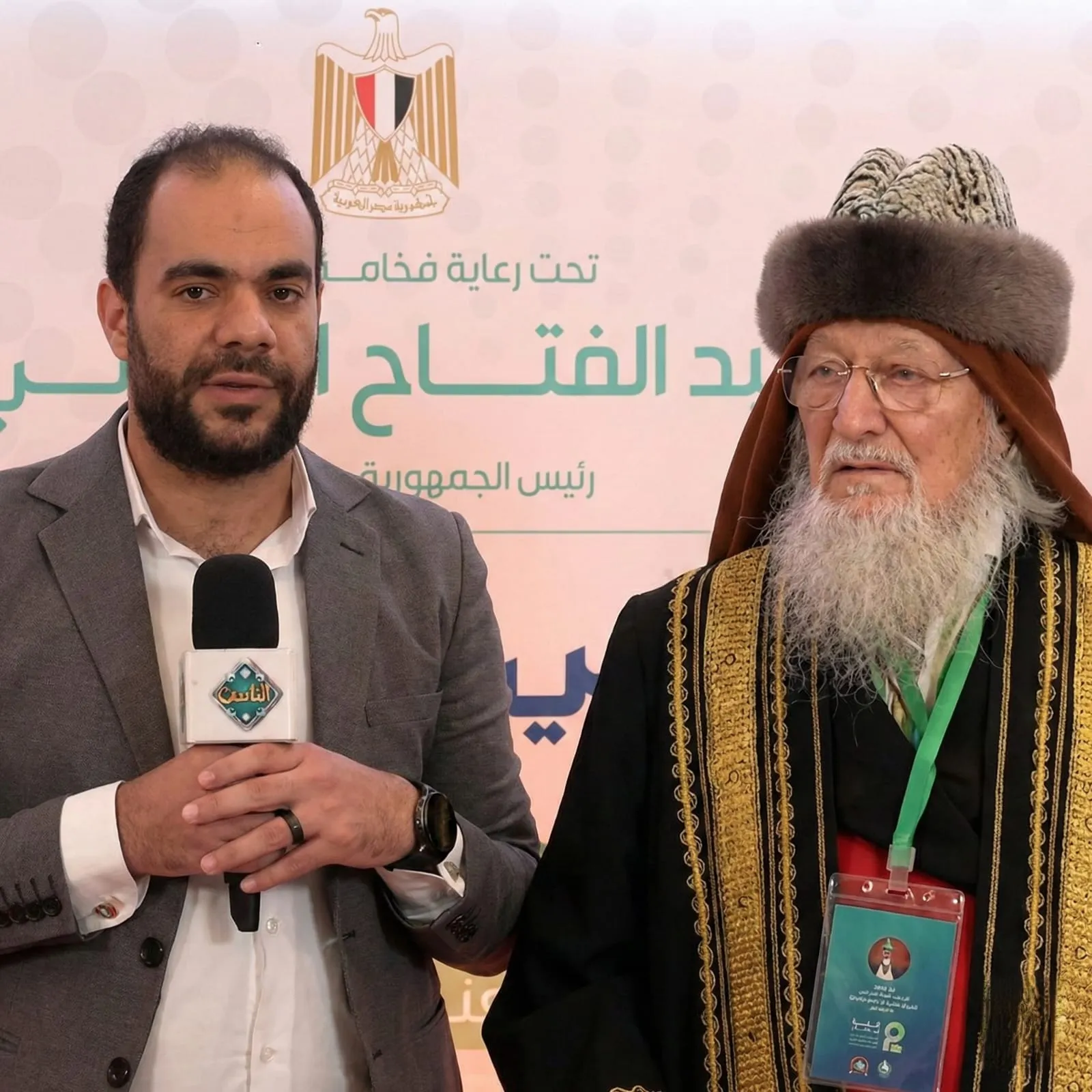 رسالة مهمة من المفتي العام لمسلمي روسيا على هامش المؤتمر الدولي للمجلس الأعلى للشئون الإسلامية