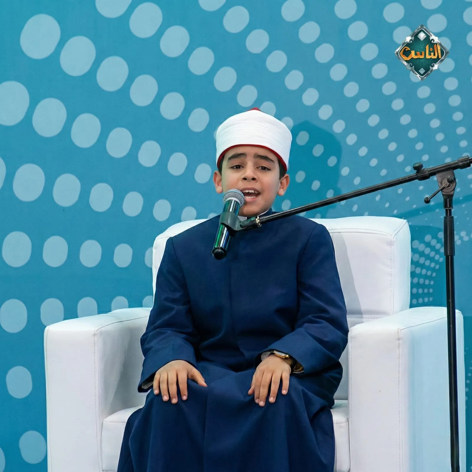 تلاوة القارئ محمد القلاجي في الجلسة الختامية للمؤتمر الدولي للمجلس الأعلى للشئون الإسلامية