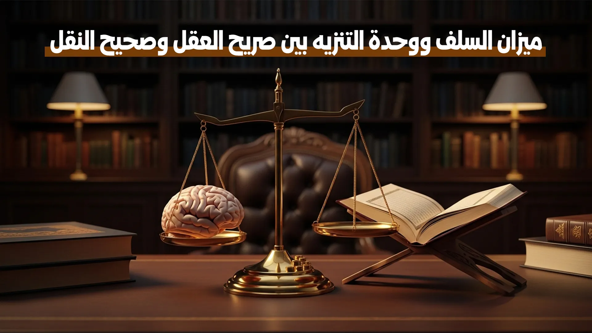 ميزان السلف ووحدة التنزيه بين صريح العقل وصحيح النقل