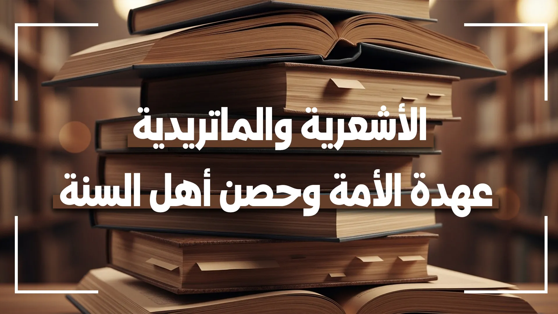 الأشعرية والماتريدية عهدة الأمة وحصن أهل السنة