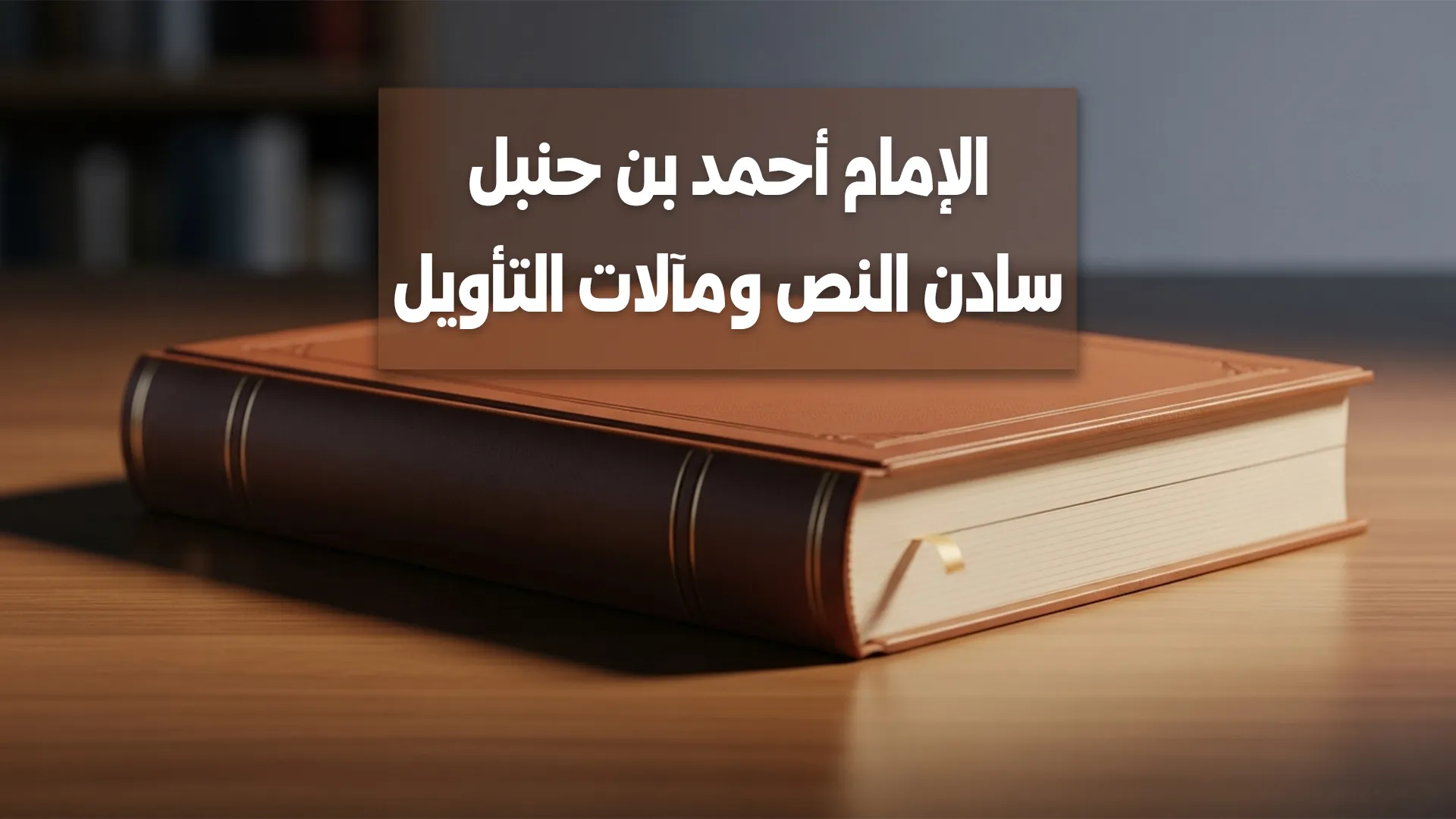 الإمام أحمد بن حنبل.. سادن النص ومآلات التأويل