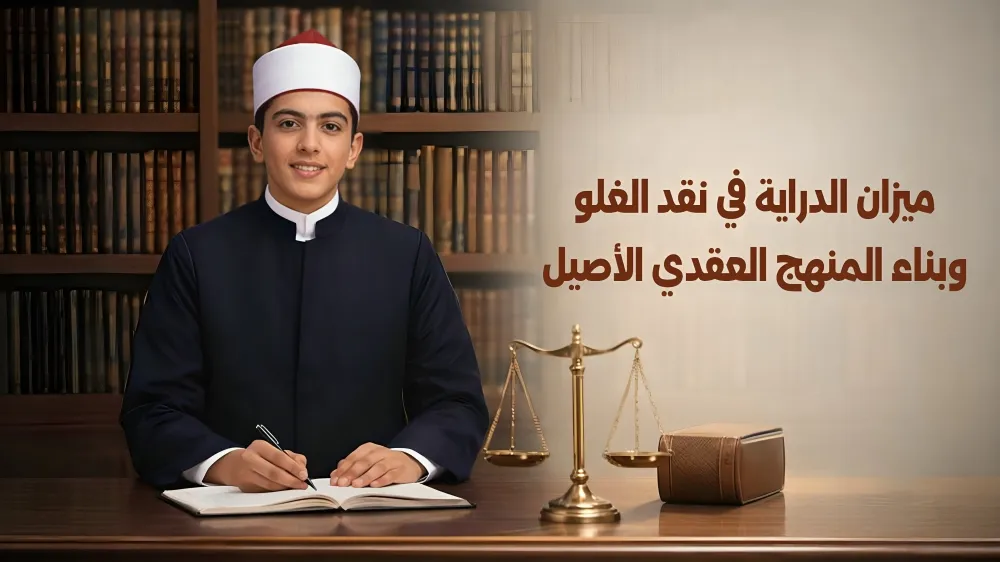 ميزان الدراية في نقد الغلو وبناء المنهج العقدي الأصيل