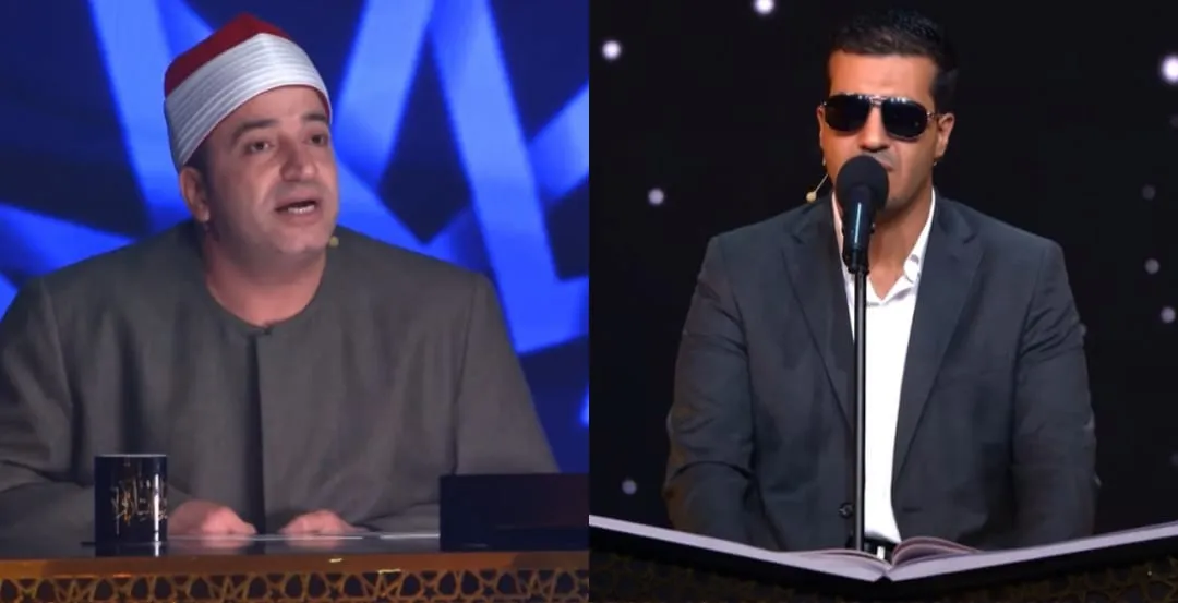 تلاوة ثنائية بين المتسابق أحمد علي والشيخ طه النعماني الحلقة الرابعة والعشرون دولة التلاوة