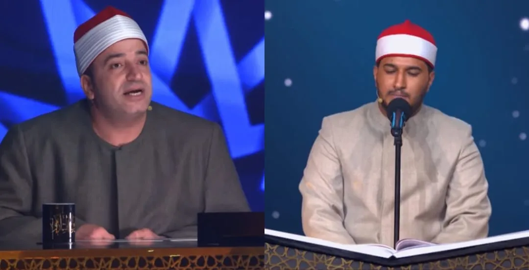 تلاوة مشتركة بين الشيخ طه النعمان والمتسابق أشرف سيف الحلقة الرابعة والعشرون دولة التلاوة