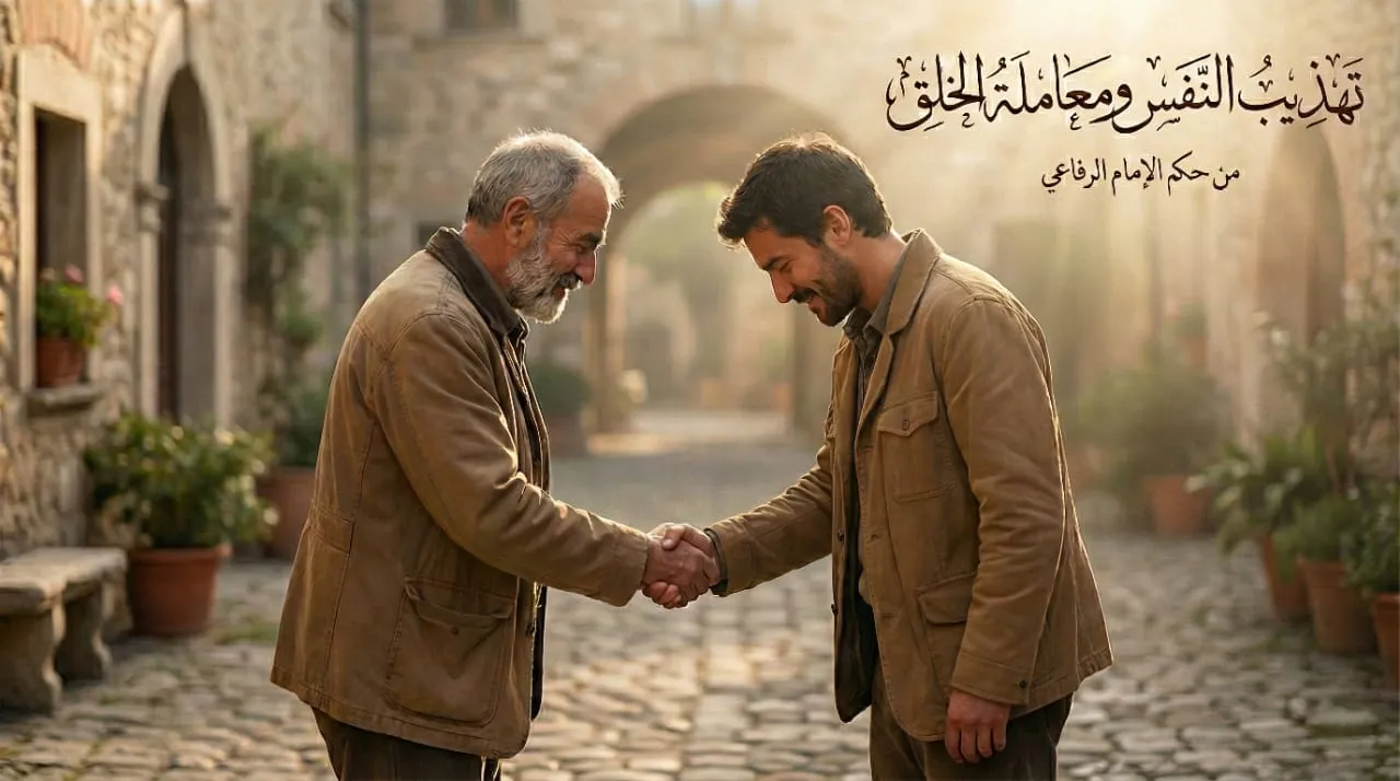 تهذيب النفس ومعاملة الخلق من حكم الإمام الرفاعي
