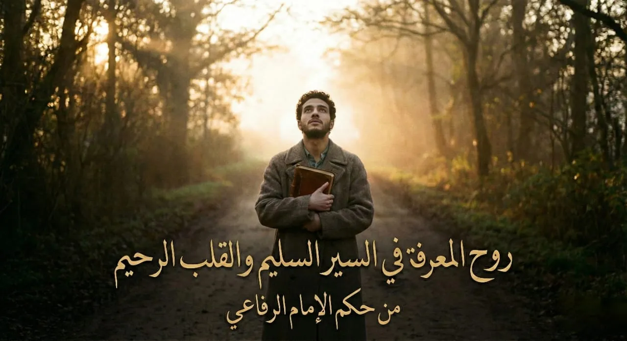 روح المعرفة في السير السليم والقلب الرحيم من حكم الإمام الرفاعي
