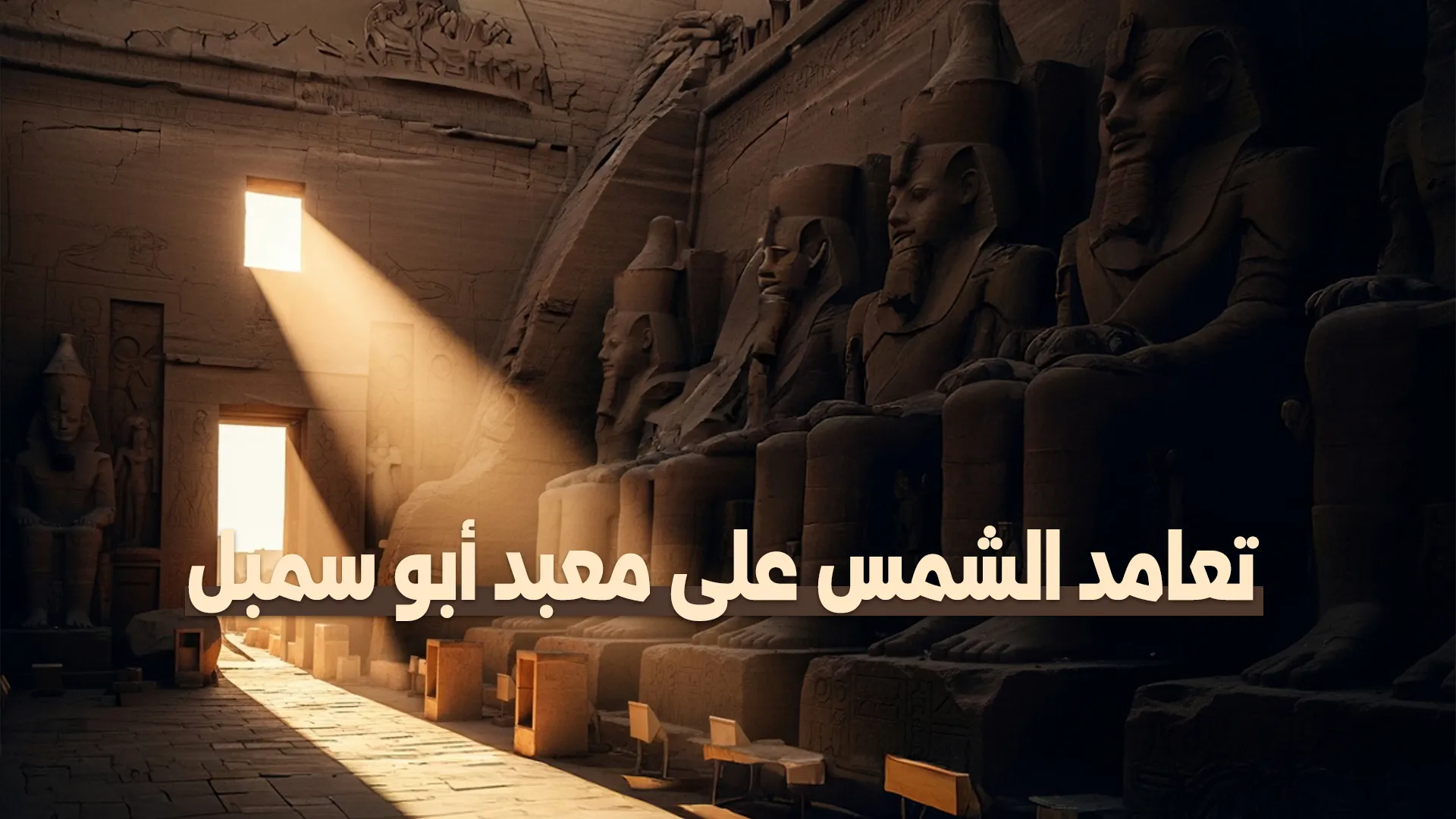 تعامد الشمس على معبد أبو سمبل لوحة كونية تحكي قصة حضارة خالدة